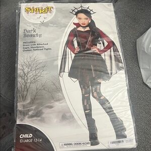 Spirit Halloween Dark Beauty Costume - Red and Black